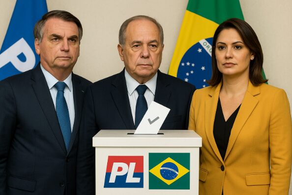 Quem vai decidir é o Bolsonaro, diz Valdemar sobre candidatura de Michelle