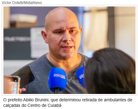 “Não haverá manequim de lojista nem ambulante nas calçadas”