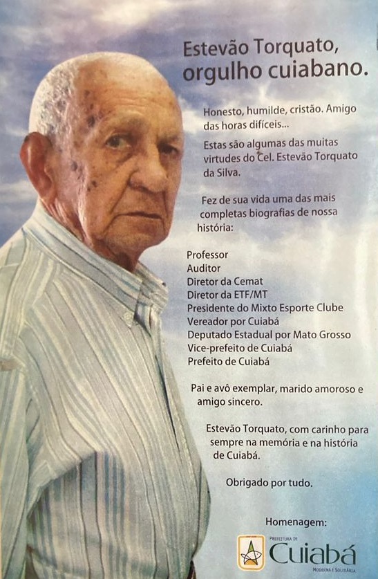 Estêvão Torquato da Silva: “Serena Lição de Viver”  