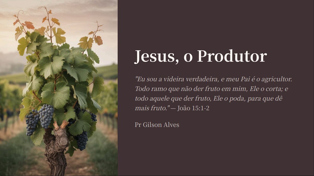 Jesus, o Produtor