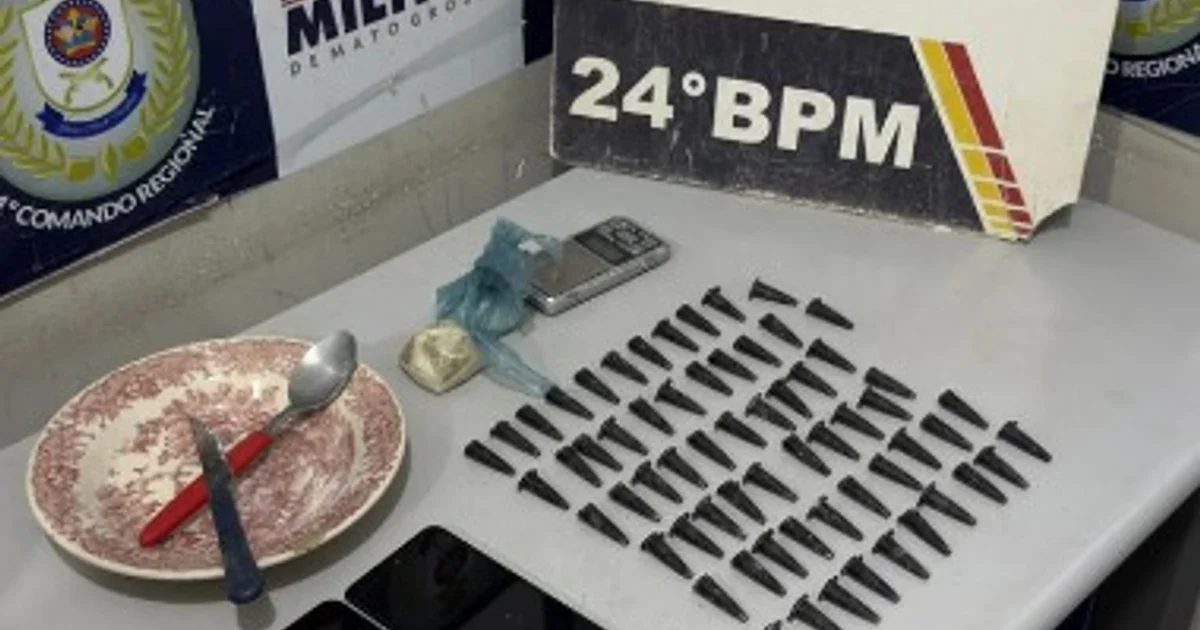 Polícia Militar fecha ponto de tráfico em distribuidora no Jardim Industriário, em Cuiabá