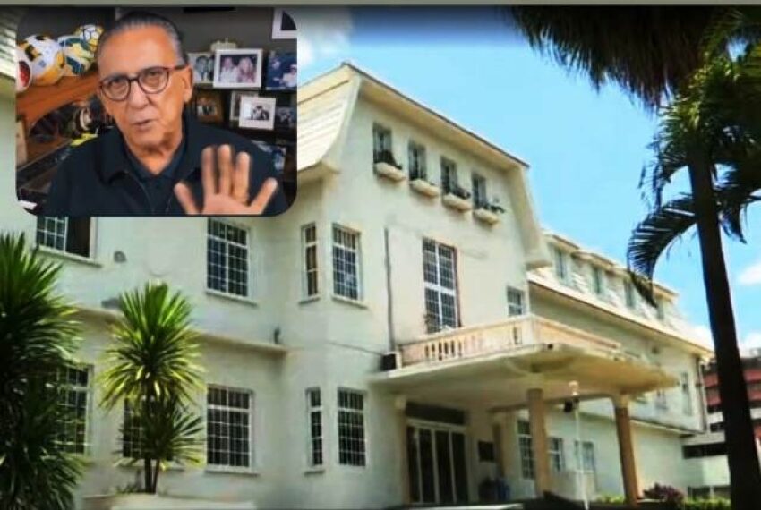 Galvão Bueno é internado em Londrina para exames após mal-estar na noite de Natal